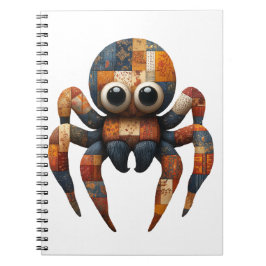 Patchwork Spider Notitieboek