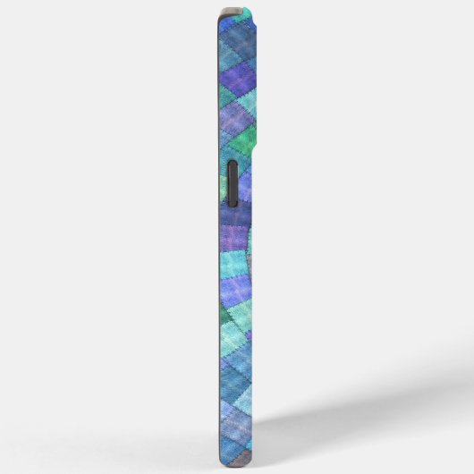 Patchwork Spiraal Quilt iphone Stoer Case-Mate iPhone Case (Achterkant / Rechts)