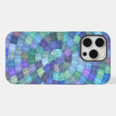 Patchwork Spiraal Quilt iphone Stoer Hoesje (Achterkant horizontaal)