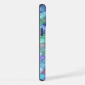 Patchwork Spiraal Quilt iphone Stoer Hoesje (Rechterkant)