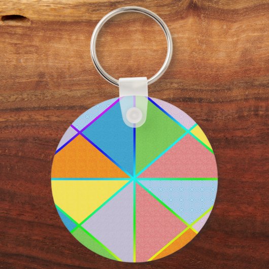 Patchwork Sprinkles Sleutelhanger (Voorkant)