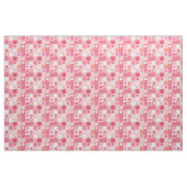 Patchwork Square Love XOXO Pink Hearts Valentijn Stof (Yard (91,4 cm))