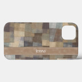 Patchwork Squares Case-Mate iPhone Case (Achterkant (horizontaal))