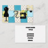 Patchwork Standard, 3,5 x 2,0-inch Visitekaartje (Voorkant / Achterkant)