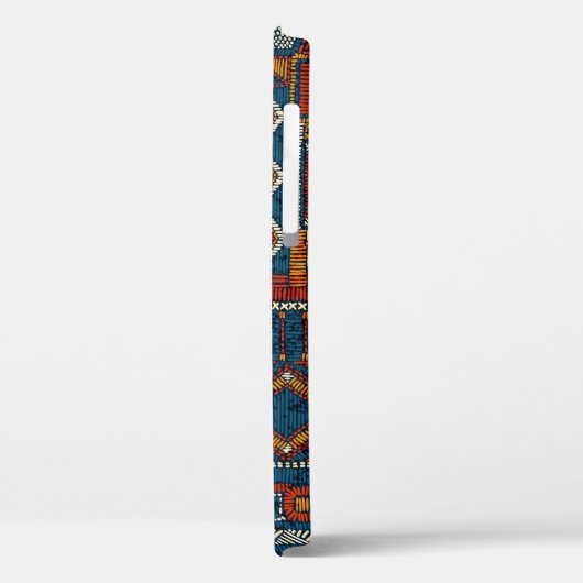 Patchwork stijl geborduurde print Case-Mate iPhone case (Achterkant / Links)