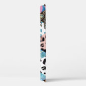 Patchwork stijl, waterverf collage patroon. Case-Mate iPhone case (Achterkant / Rechts)