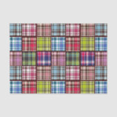 Patchwork Tartan | Scottish Fabric Style Tissuepapier (Voorkant)