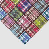 Patchwork Tartan | Scottish Fabric Style Tissuepapier (Detail)