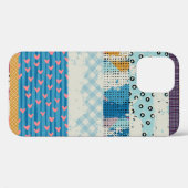 Patchwork Tegels Naadloos Patroonontwerp Case-Mate iPhone Case (Achterkant (horizontaal))