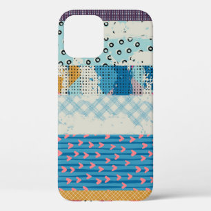 Patchwork Tegels Naadloos Patroonontwerp Case-Mate iPhone Case