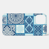 Patchwork tegels, naadloze achtergrond. Case-Mate iPhone case (Achterkant (horizontaal))