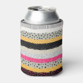 Patchwork Tegels: Veelzijdig naadloos ontwerp. Blikjeskoeler (Blikje Voorkant)