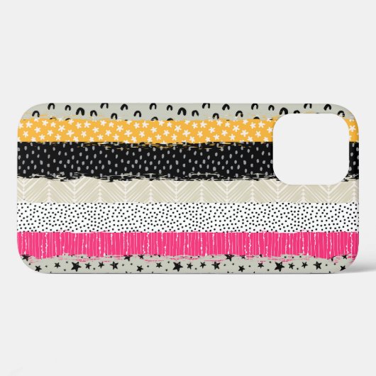Patchwork Tegels: Veelzijdig naadloos ontwerp. Case-Mate iPhone Case (Achterkant (horizontaal))
