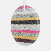 Patchwork Tegels: Veelzijdig naadloos ontwerp. Glas Ornament (Voorkant links)