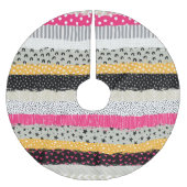 Patchwork Tegels: Veelzijdig naadloos ontwerp. Kerstboom Rok (Voorkant)