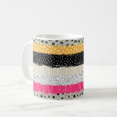 Patchwork Tegels: Veelzijdig naadloos ontwerp. Koffiemok (Voorkant links)
