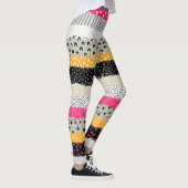 Patchwork Tegels: Veelzijdig naadloos ontwerp. Leggings (Rechts)