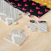 Patchwork Tegels: Veelzijdig naadloos ontwerp. Legpuzzel (Zijkant)