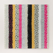 Patchwork Tegels: Veelzijdig naadloos ontwerp. Legpuzzel (Horizontaal)