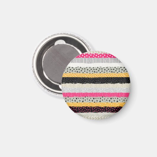 Patchwork Tegels: Veelzijdig naadloos ontwerp. Magneet (Voorkant / Achterkant)