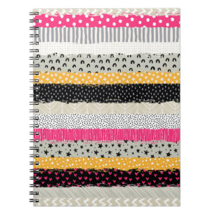 Patchwork Tegels: Veelzijdig naadloos ontwerp. Notitieboek