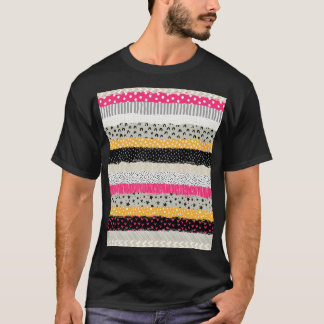 Patchwork Tegels: Veelzijdig naadloos ontwerp. T-shirt