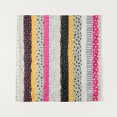 Patchwork Tegels: Veelzijdig naadloos ontwerp. Wandkleed (Voorkant (horizontaal))