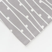 Patchwork tegels, vrij tekenpatroon. fleece deken (Hoek)