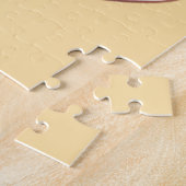 Patchwork theekop met grillige bloemen legpuzzel (Zijkant)