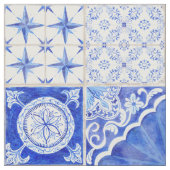 Patchwork Tile Modern Farmhouse Rustic Decor Art Stof (Swatch)