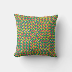Patchwork Togo Vlag Patroon Kussen