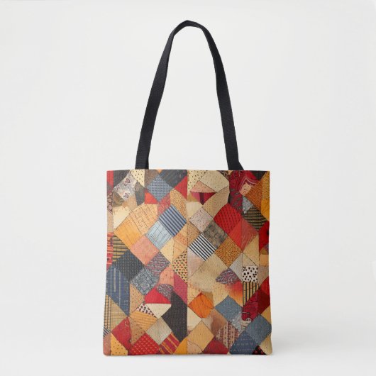 Patchwork Tote Bag (Voorkant)