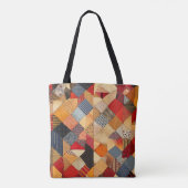 Patchwork Tote Bag (Achterkant)