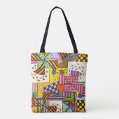 Patchwork Tote Bag (Achterkant)