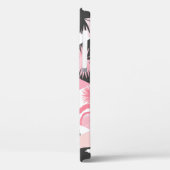 Patchwork Tropical: Flamingo Watermeloen Naadloos. Case-Mate iPhone Case (Achterkant / Links)