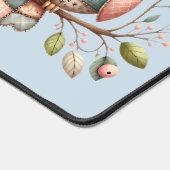 Patchwork Uil in grillig bos Bureaumat (Hoek)