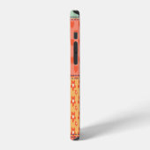 Patchwork Uil Vintage Naadloos Patroon iPhone Hoesje (Linkerkant)