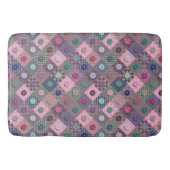 Patchwork Uniek patroon met meerdere kleuren voor Badmat (Voorkant)