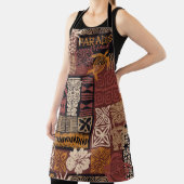 Patchwork van Hawaiiaanse stijl tribale motieven Schort (Insitu)