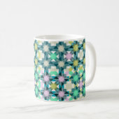 Patchwork van Northern Lights Koffiemok (Voorkant rechts)