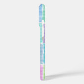 patchwork van pastel gingham Case-Mate iPhone case (Achterkant / Links)