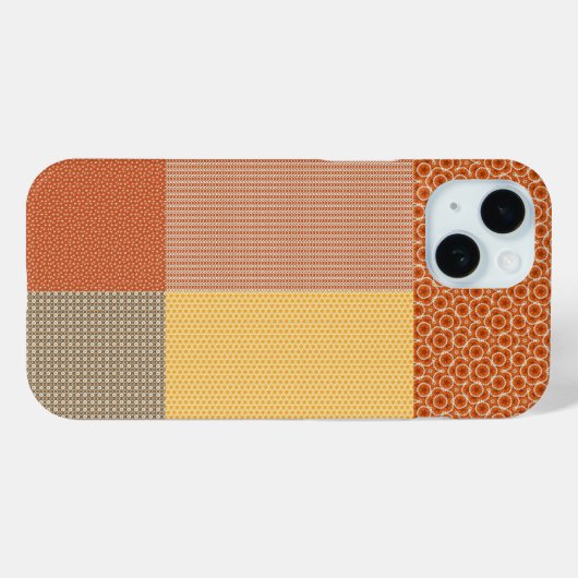 Patchwork van Patronen 1 iPhone / iPad Case (Achterkant (horizontaal))