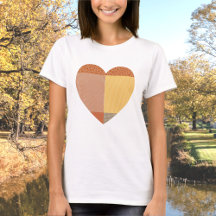 Patchwork van patronen 1 T-shirt