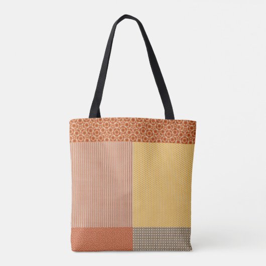 Patchwork van Patronen 1 Tas (Achterkant)