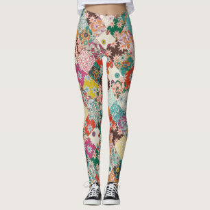 patchwork van sarilmak leggings