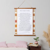 Patchwork van thuis hangend wandkleed (Slaapkamer)