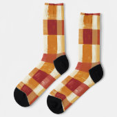 Patchwork van thuis sokken (Links)