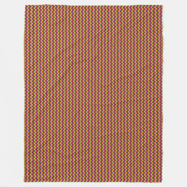 Patchwork Venezuela Vlag Patroon Fleece Deken