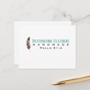 Patchwork Veren Deken  Briefkaart