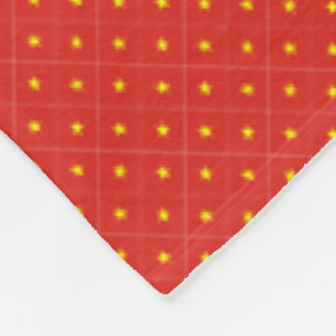 Patchwork Vietnam Vlag Patroon Fleece Deken